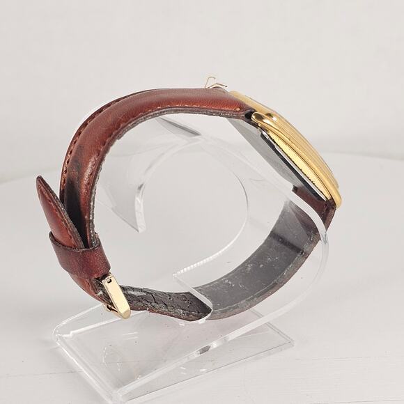 Lorus Disney Mickey Mouse Watch Steamboat Willie 27mm Leather Strap Vintage - Picture 8 of 11